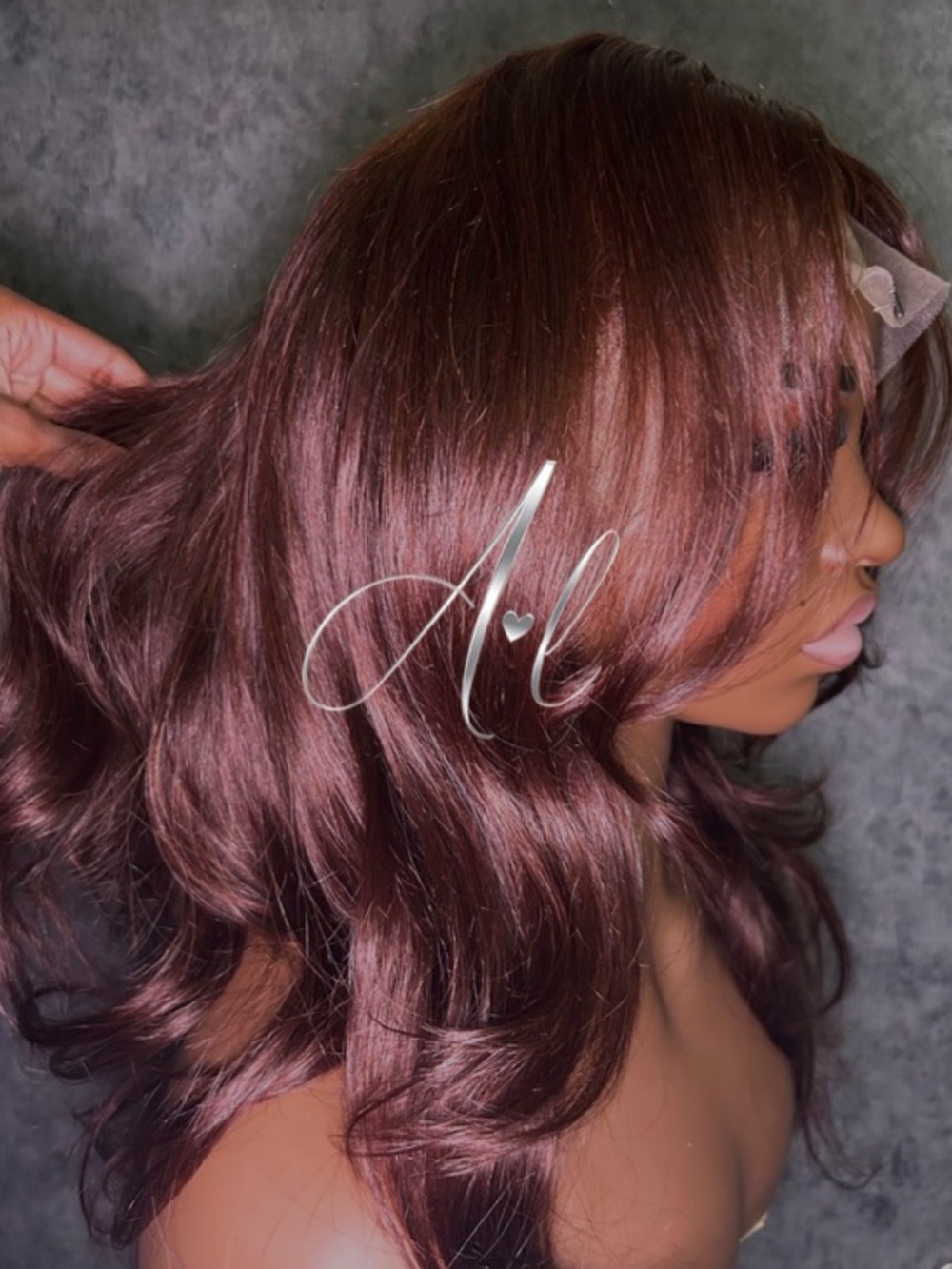 18” Chocolate Brown Body Wave Virgin Hair Wig
